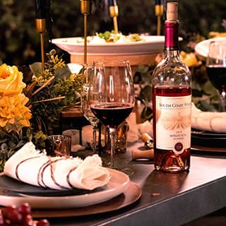 A charcuterie board