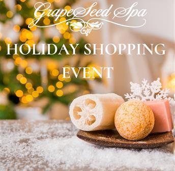 GrapeSeed Spa Holiday Shopping Event