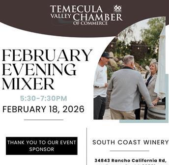 Temecula Chamber February Evening Mixer