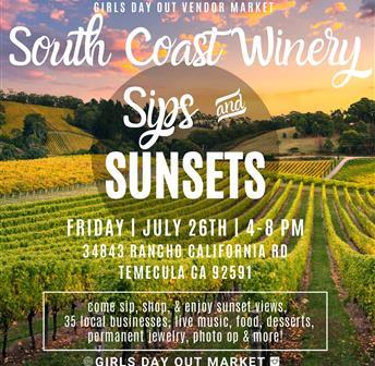 Sips & Sunsets - Girls Day Out Market