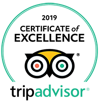 TripAdvisor 2019 Certificate of Excellence